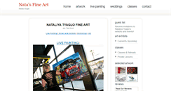 Desktop Screenshot of nataliyatyaglo.com